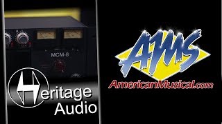 Video thumbnail for Heritage Audio MCM8 Overview - Heritage Audio MCM8 500 Series Rack w/ 10 Channel Mixer by American Musical Supply