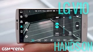 Video thumbnail for LG V10 hands-on by GSMArena Official