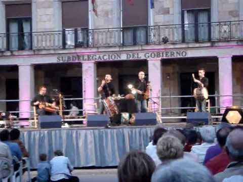 Fraile cornudo. Galandum Galundaina en Zamora Folk 12. 30 06 12
