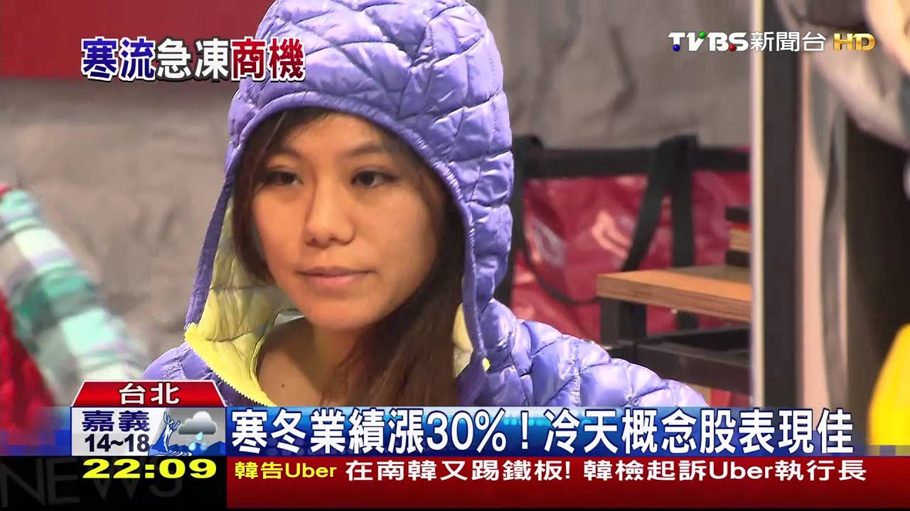 寒冬業績漲30%! 冷天概念股表現佳