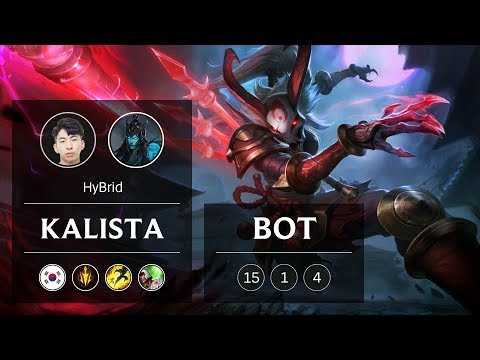 Kalista ADC vs Kai'Sa - KR Master Patch 9.2
