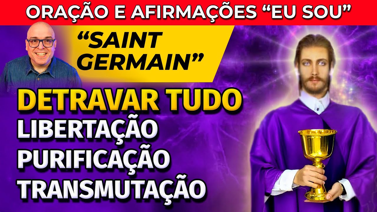 CHAMA VIOLETA - SAINT GERMAIN - DESTRAVAR TUDO - LIBERTAÇÃO - PURIFICAÇÃO - TRANSMUTAÇÃO
