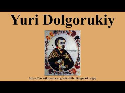 Yuri Dolgorukiy