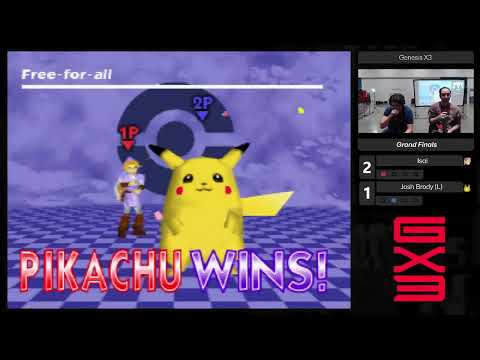 Genesis X3 - Isai (Link) vs. Josh Brody (Pikachu) - Singles Grand Finals