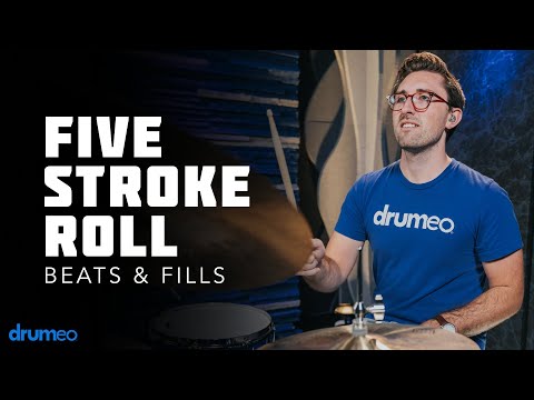 How To Play A Five Stroke Roll On The Drums - Drum Rudiment Lesson