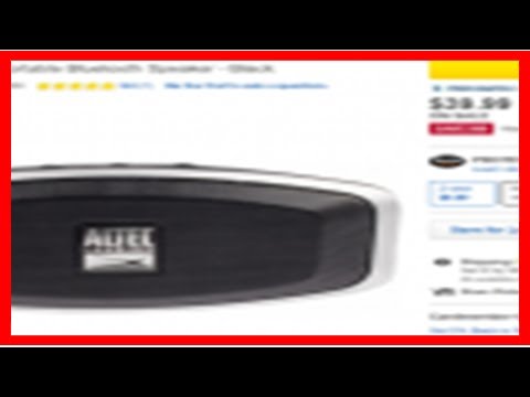 Breaking News | [deal alert] altec lansing porta bluetooth speaker is just $39.99 ($60 off) at best