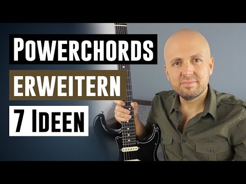 E-Gitarre Powerchords für Fortgeschrittene  - die Tricks der Profis
