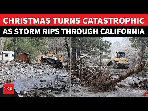 California Declares Emergency: Newsom's Shock Update, Homes Destroyed In Powerful Storm | WATCH