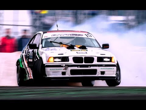 440HP BMW E36 M3 S65B40 V8 Drifting – Sebastian Fontijn | HUNGARIAN DRIFT GP 2017