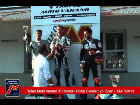 Trofeo Moto Varano - Premiazione Classe 125 Open 14/07/2013