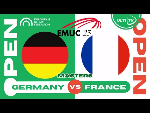 Germany (GER) vs France (FRA) — MASTERS OPEN — Euro Masters — EMUC 2023 Bologna, Italy