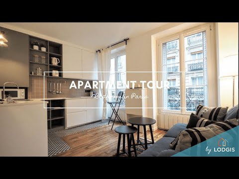 Apartment Tour // Furnished  26m2 in Paris – Ref : 21820270