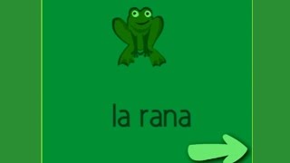 Verde Green color in Spanish Color names Educational games Video for kids