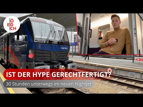 How good are the new mini-cabins really? A night on the world premiere of the new ÖBB Nightjet!