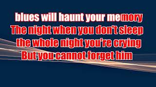 Katie Melua - Learnin The Blues (karaoke)(by request)
