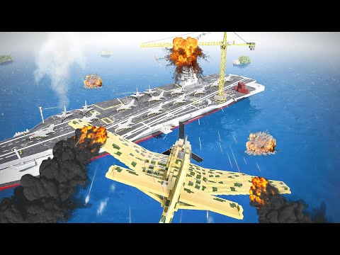 Planes attack Aircraft Carrier 2 | Teardown