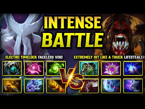 INTENSE CARRY BATTLE | ELECTRO TIMELOCK FACELESS VOID VS. EXTREMELY HIT LIKE A TRUCK LIFESTEALER