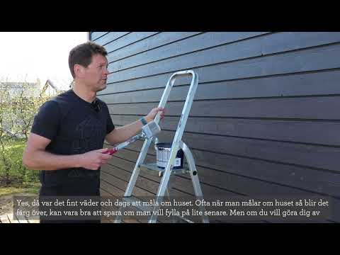 Hållbarhetsexperten tipsar - måla huset