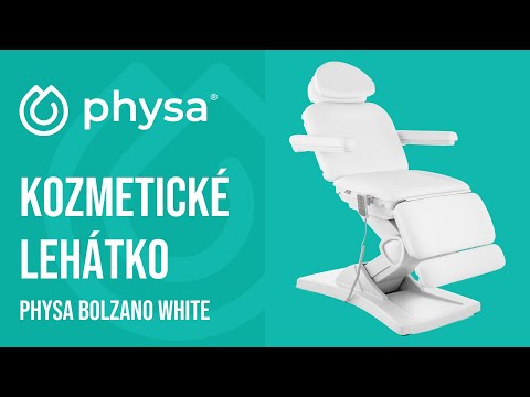 Video - Kozmetické lehátko - 4 motory - 350 W - 187 x 60 x 65 - 87,5 cm - 150 kg - Biela