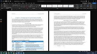 Word Chapter Page Numbering Help   Week 09