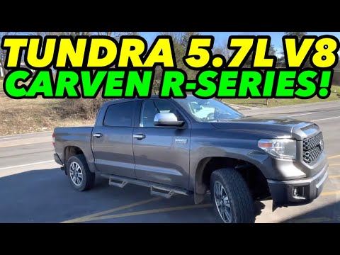 2021 Toyota Tundra Platinum Edition 5.7L V8 Exhaust w/ CARVEN R SERIES!