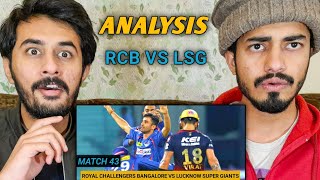 IPL 2023 Match 43 Analysis | Royal Challengers Bangalore vs Lucknow Super Giants | Cricket News