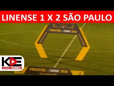 Linense 1 x 2 São Paulo - Campeonato Paulista 2018