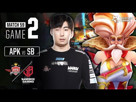 APK vs SB | Match59 Game2 H/L | 2020 LCK Spring