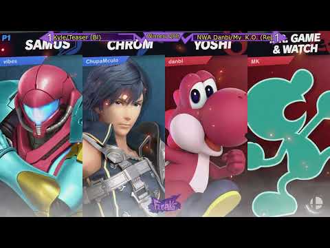 My_K.O. & Danbi (G&W/Yoshi) vs Kyle & Teaser (Chrom/Samus)