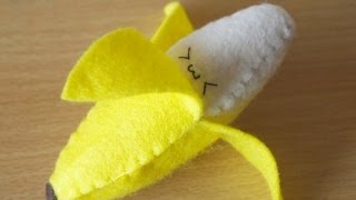How to Make a Kawaii Banana Plushie