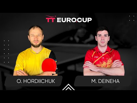 16:20 Oleksandr Hordiichuk - Maksym Deineha 12.10.2024 TT Euro.Cup Ukraine Master. TABLE 3