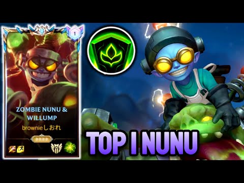 WILD RIFT NUNU & WILLUMP - TOP 1 NUNU GAMEPLAY - CHALLENGER RANKED