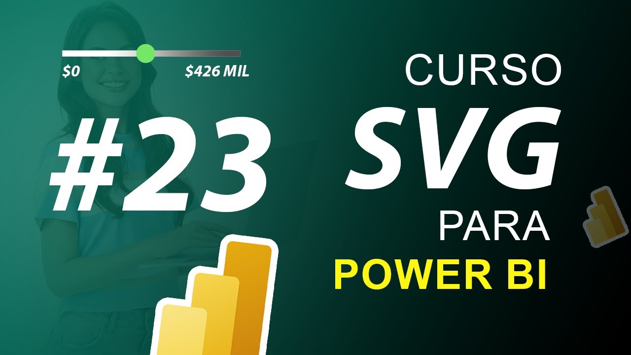 23  Líneas rangos máximos y mínimos SVG para Power BI