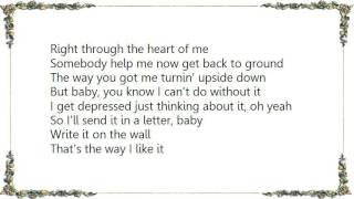Human Nature - Send It in a Letter Lyrics