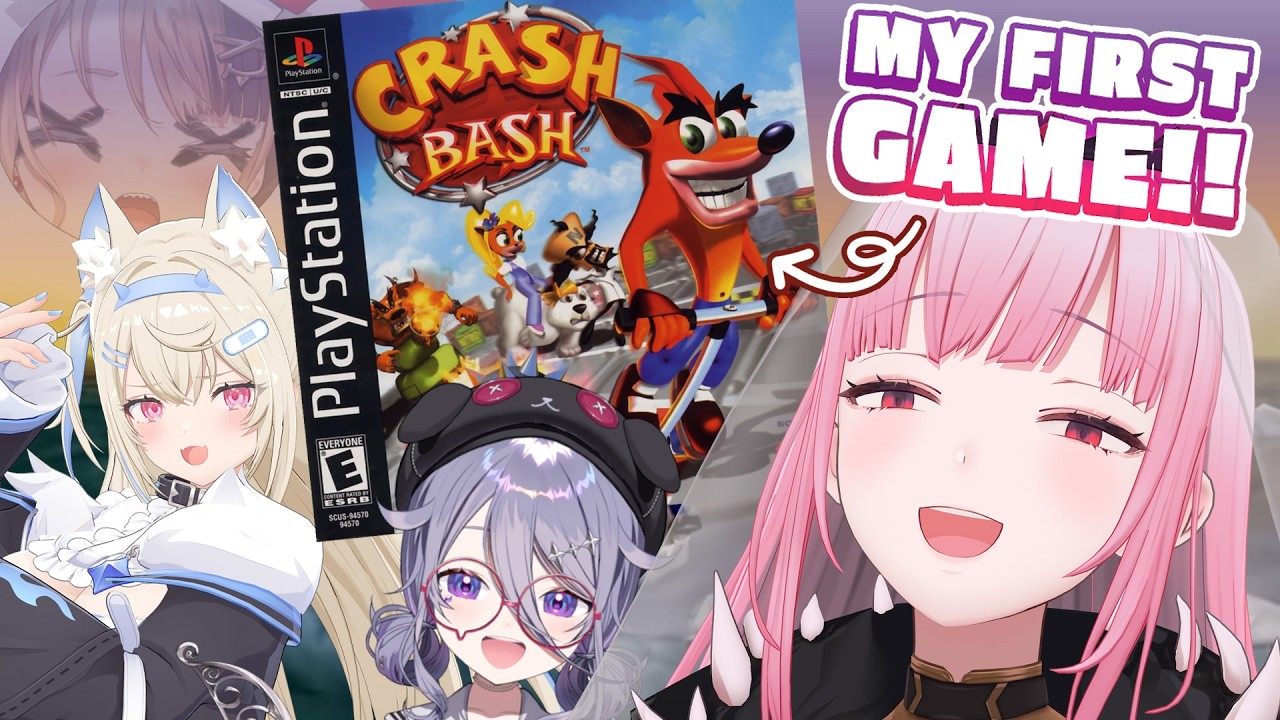 【Crash Bash】I Assembled a Team to Beat My First Ever Video Game.... #calliolive