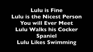 Lucian Green -  Lulu Iglesias Lyrics