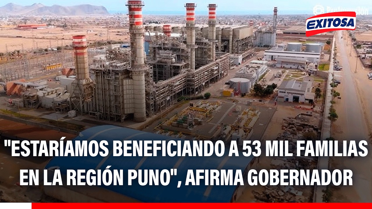 🔴🔵 Puno y otros departamentos exigen celeridad en proyecto 7 regiones para acceso al gas natural