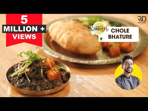 Delhi Wale Chole Bhature | Chole Bhature easy & tasty recipe | Chole Masala recipe | Chef Ranveer...
