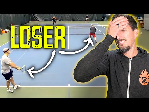 Why you LOSE at doubles (tennis strategy)