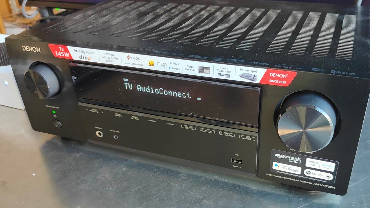 video Amply xem phim Denon AVR-X1700H chính hãng 0