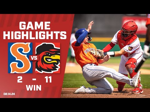 Second Half Blowout! | Mets vs Red Wings Game Highlights (8/14/2024)