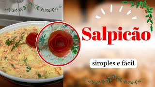 Salpicão - Uma salada que não pode faltar na Ceia de Natal. INRRESISTÍVEL!!!