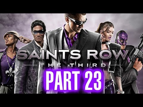 Saints Row The Third Gameplay Walkthrough Part 23 - Trafficking - HD