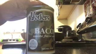 Yoders canned bacon