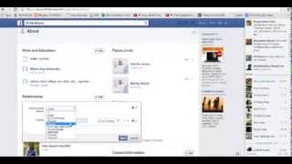 Update Facebook Relationship Status Secretly
