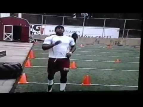 Richard White Jr Speed training (over speed 2)
