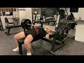 보디빌딩식 벤치프레스 140kg 15회 benchpress