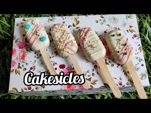 Cakesicles🍭/how to make cakesicles/ 🤶Christmas 🎄special