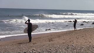 preview picture of video 'Surfing - Hurricane Cristobal - Turtles - Montauk, NY'