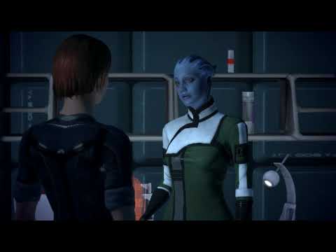 Mass Effect HD Part 87 "Talking to Kaidan and Liara"